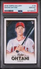 2018 Topps Gallery Shohei Ohtani 116 RC Rookie Card PSA 10 Gem Mint Angels GOAT