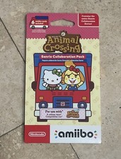 Animal Crossing New Horizons Sanrio Collaboration Pack Nintendo Amiibo 6 Cards
