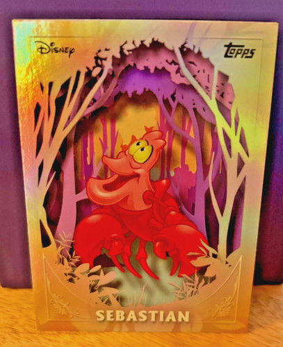 Sebastian [FoilFractor] #FF-10 2025 Topps Disney Wonder Furry Friends card