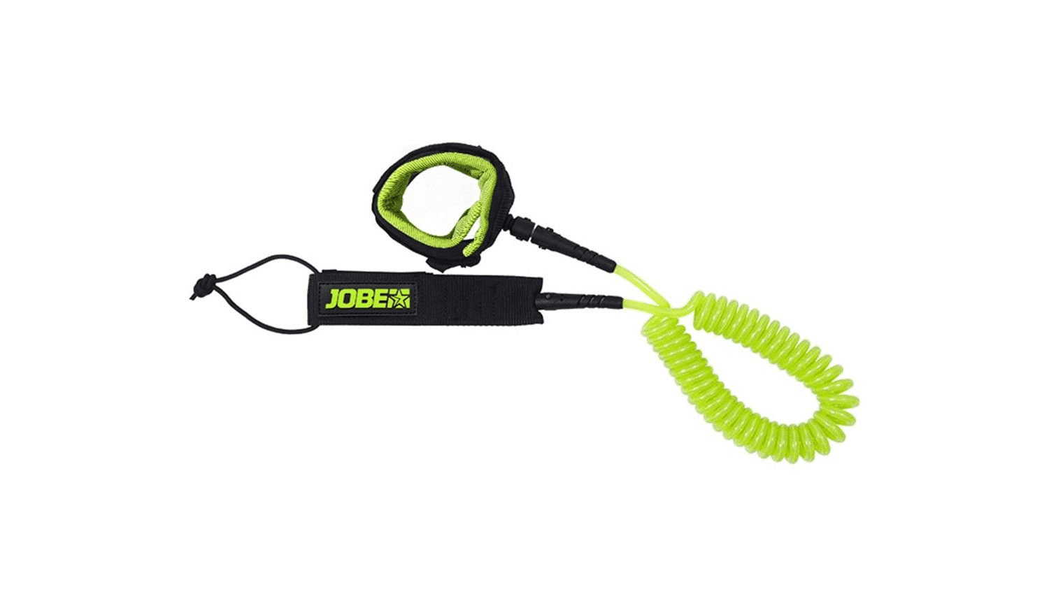 Jobe Replacement Ankle SUP Leash Coil 10FT Lime (fits all boards)