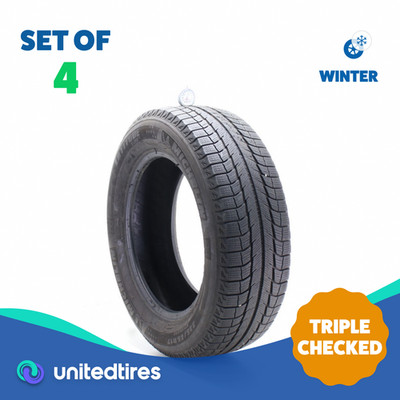 Set of (4) Used 225/65R17 Michelin Latitude X-Ice Xi2 102T - 7.5/32