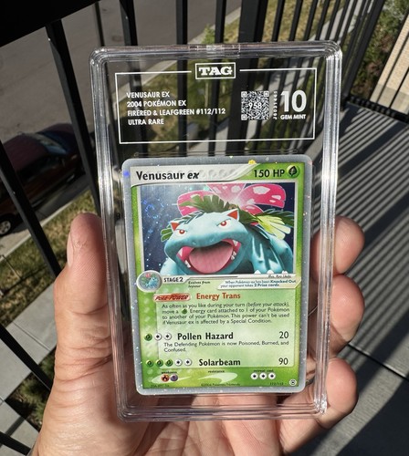 Venusaur ex graded TAG 10 for sale on eBay