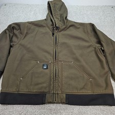 Alaskan Hardgear by Duluth Trading Co Mens Brown Work Jacket 4XL See Description
