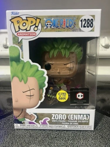 Funko Pop! One Piece Zoro (Enma) Glow In The Dark Chalice Collectibles 1288