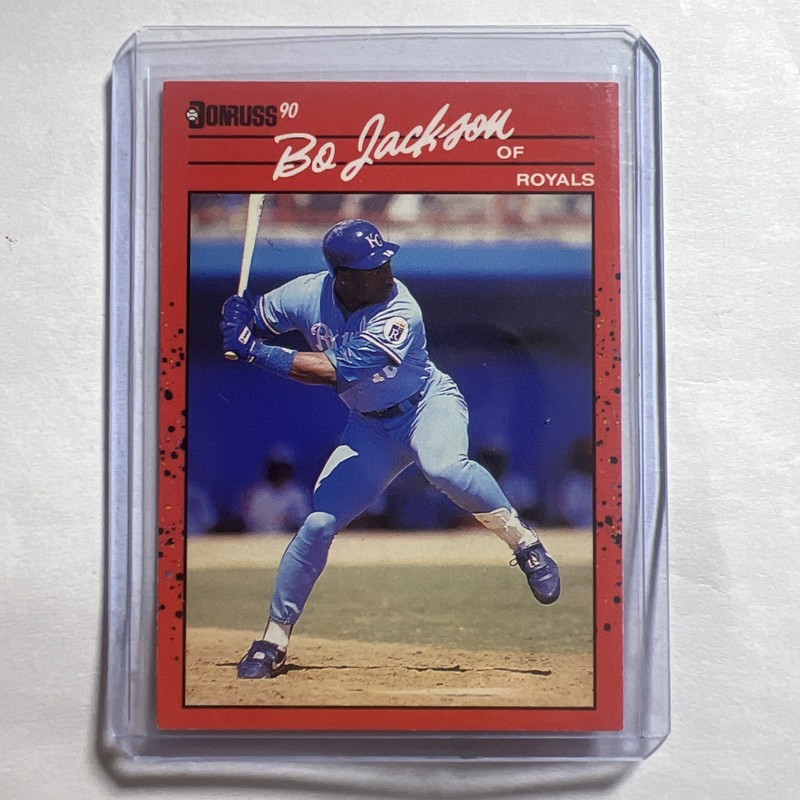 1990 Donruss  Bo Jackson #61 - No . After Inc error card