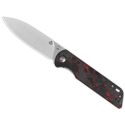 QSP Parrot V2 Liner Lock Pocket Knife 3.25'' D2 Steel Blade w/ Micarta/G10 Handle
