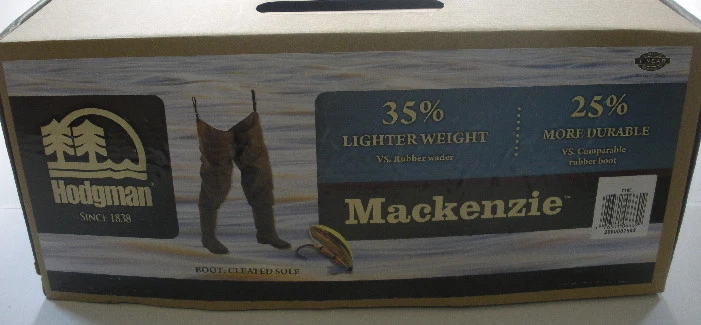 Hodgman 1261451 MKNZHIPCLTSZ7 Mackenzie PVC  Hip Boot Brown Size 7 - Image 4 of 4