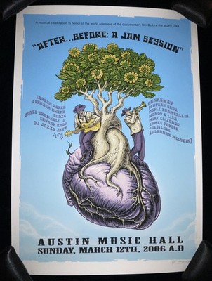 Emek Jam Session Poster Austin 2006 Erykah Badu ?uestlove DJ Jazzy Jeff Print 06