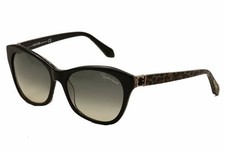 Roberto Cavalli Women's Asdu RC730S RC/730S 05B Black Brown Leopard Gradient