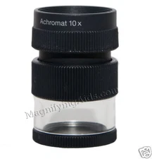 10X Eschenbach Technical Focusable Stand Magnifier Stamp Model: 1154-10