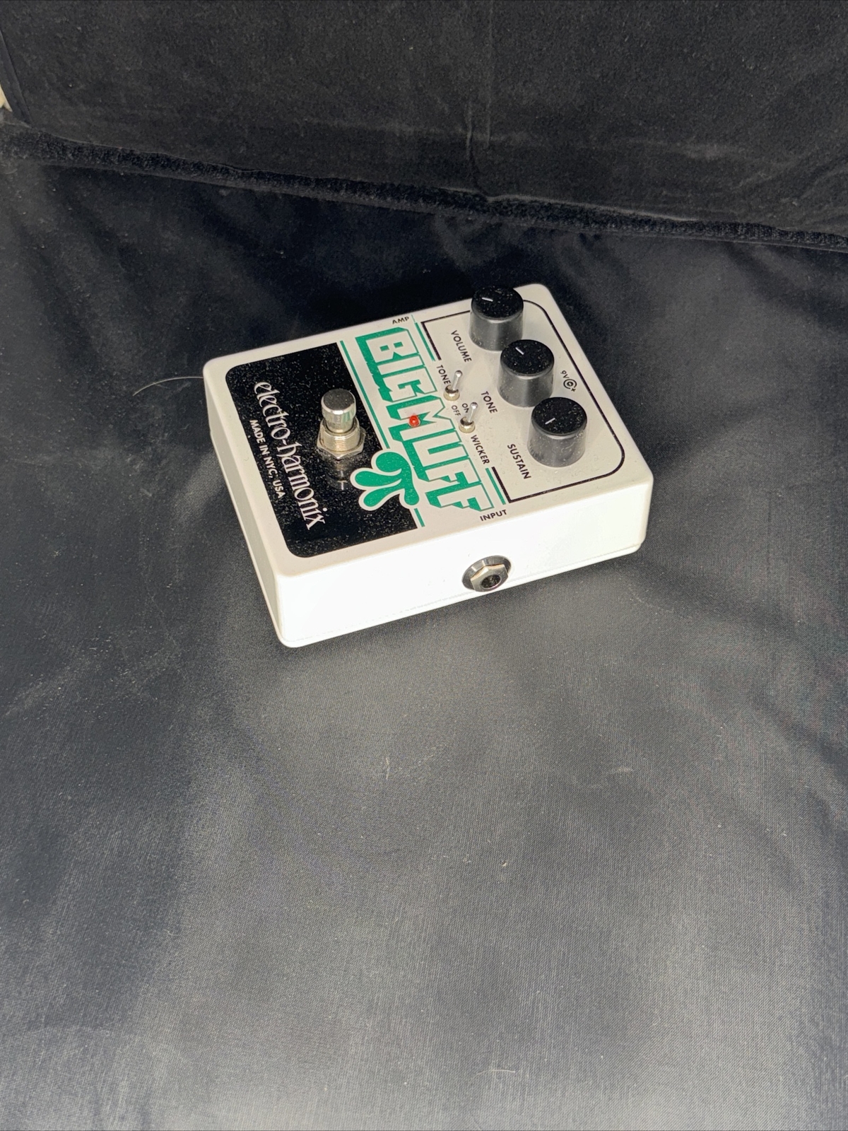 Electro Harmonix Big Muff Pi with Tone Wicker Fuzz Effects Pedal eBay