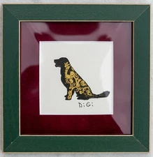 * DiGi MINI PAINTING * Original Artwork by DiGi in a Small Folk Art Frame