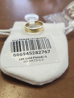 Mens Arabic Its Written Ring