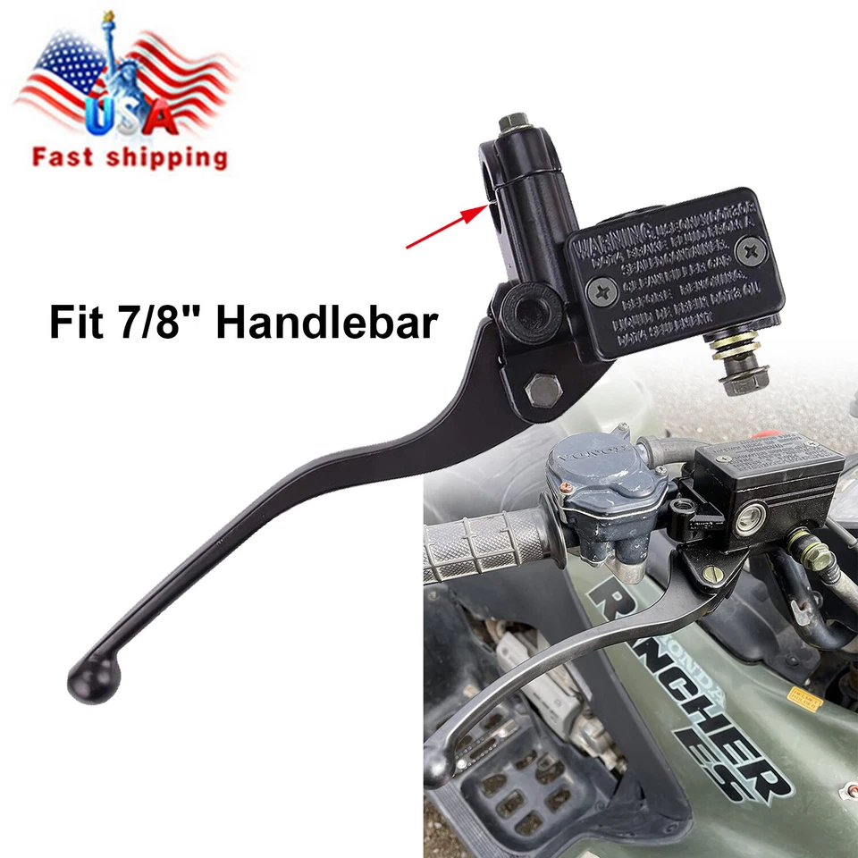 Cilindro maestro de freno delantero para Honda FourTrax TRX 125 200 250 300 350 1985-2000 Foto 3 de 4