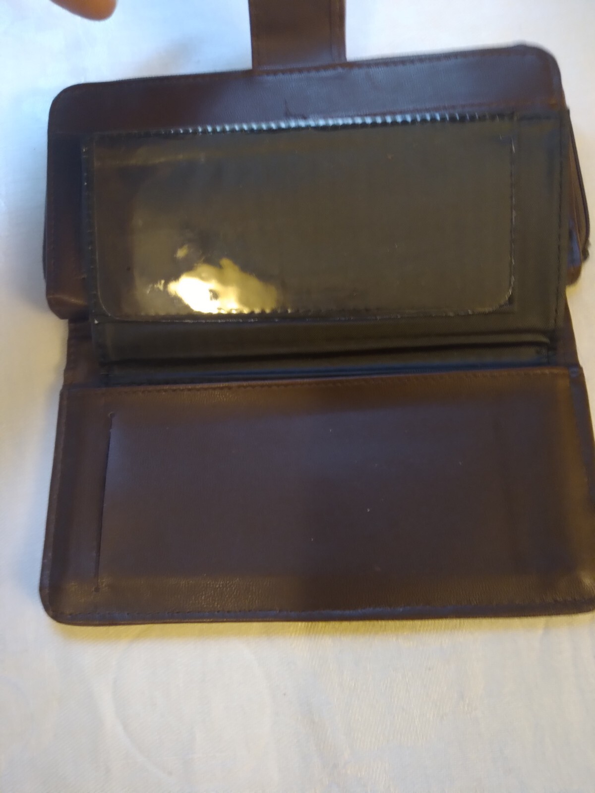 VTG Genuine Lambskin Leather Patchwork Women's Wa… - image 7