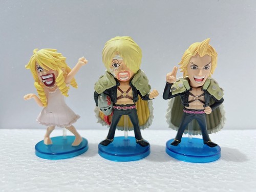 One Piece Figure Wcf Sanji Duval Set Of 3 100 Authentic Japan Ebay