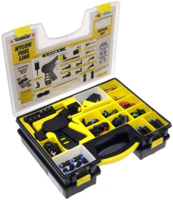 #ad COMPLETE NYLON FUEL LINE REPAIR KIT WITH CASE CONNECTOR AND TOOL $148.39