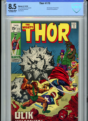 Thor #173 (1970) Marvel CGC 8.5 OW/W