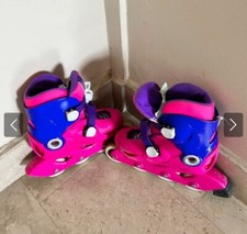 Pattini  tipo Roller per Bambina fucsia marca Oxelo