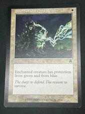 Magic the Gathering MTG Shield of Duty and Reason White Apocalypse Common