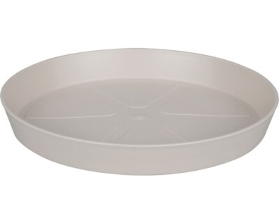 Untersetzer elho Loft Urban Kunststoff Ø 28 H 4 cm grau