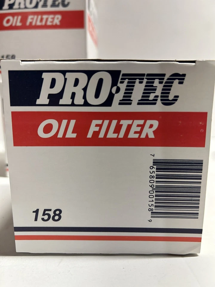 * Nuevo filtro de aceite de motor Pro-Tec 158 LOTE DE 4 Foto 2 de 4