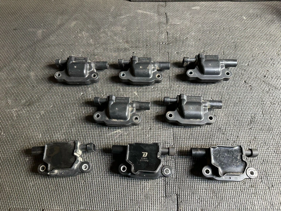 Juego de bobinas de encendido cuadradas GMC Yukon XL 1500 5,3 L 07 08 09 10 11 12 13 14 Foto 2 de 4