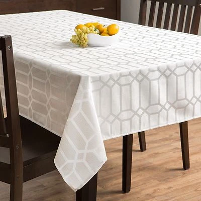 Glimmer Fabric Tablecloth Heavy Weight Wrinkle resistant by Benson Mills
