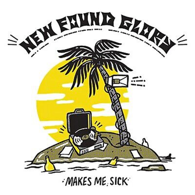 New Found Glory Makes Me Sick BANNER HUGE 3x3 Ft Poster Tapestry album cover art