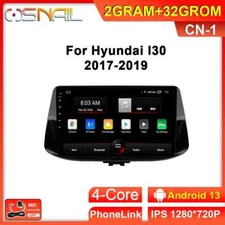For Hyundai i30 2017-2019 Stereo Android Car Radio GPS Multimedia Player Screen