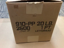 Perforated Computer Paper 9.5"x11" White 20lb 1700/Ctn