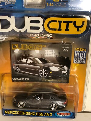 JADA DUB CITY OLDSKOOL MERCEDES-BENZ S55 AMG GRAY 1:64 WAVE 13 W13