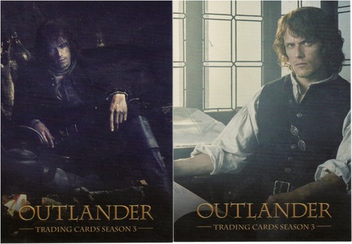 Outlander Season 3 Promo Cards P1 Wondercon & P2 Philly Show Cryptozoic '17/'18 - Picture 1 of 6