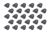 Allstar Professionell 1/8In KöRper StüTze Tabs 1 / 4In Loch 25Pk