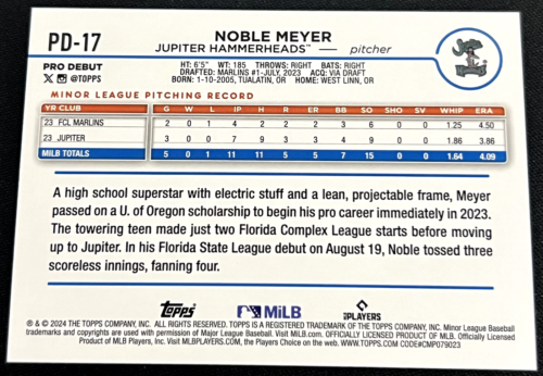 2024 Topps Pro Debut ⚾ PD1 - PD200 Complete a Set Rookies & Prospects - Inserts! - Picture 36 of 72