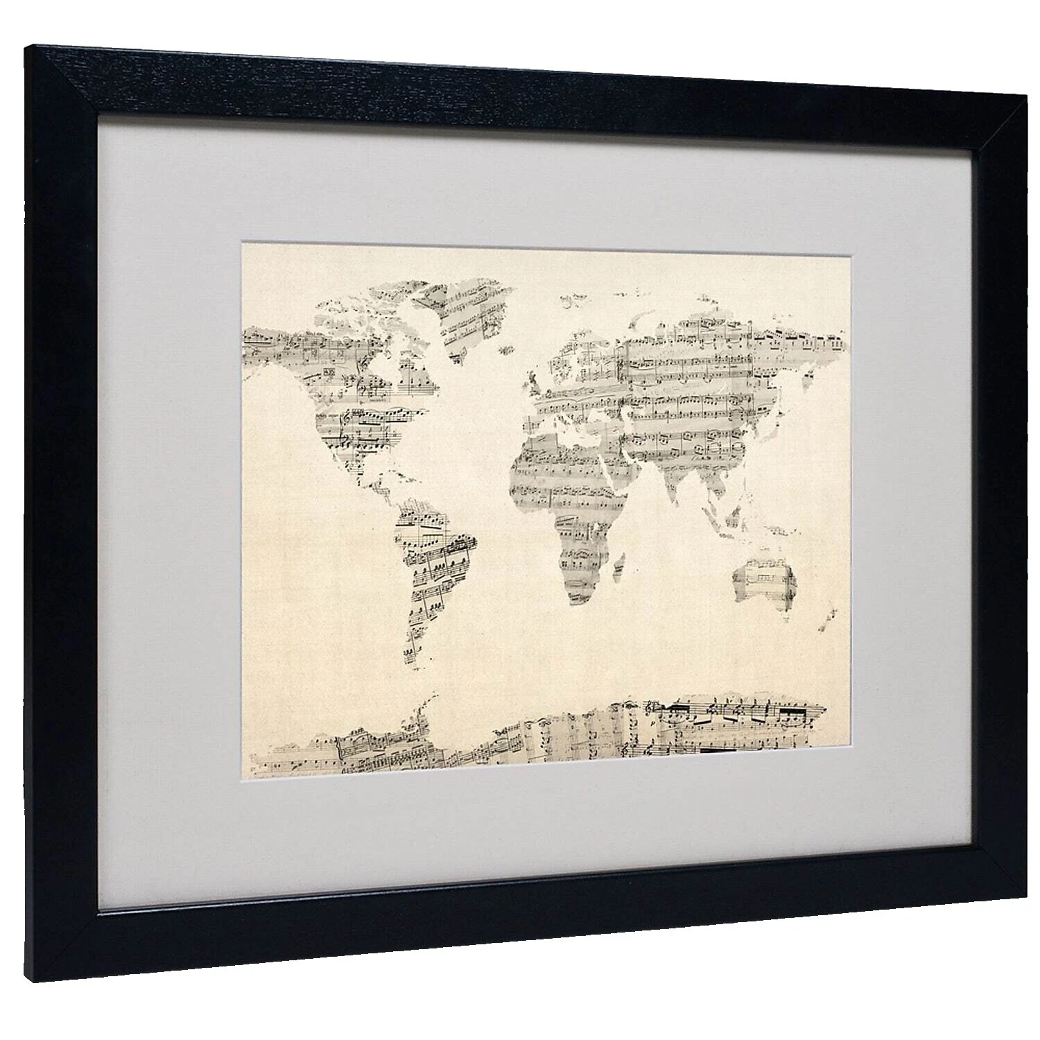 Music Brown Picture Frames