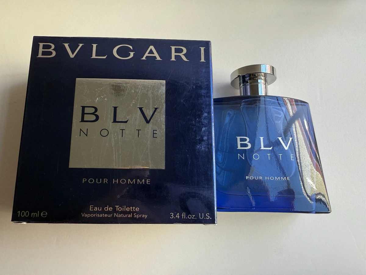 Bvlgari BLV NOTTE Pour Homme Eau De Toilette Spray 3.4 oz | eBay