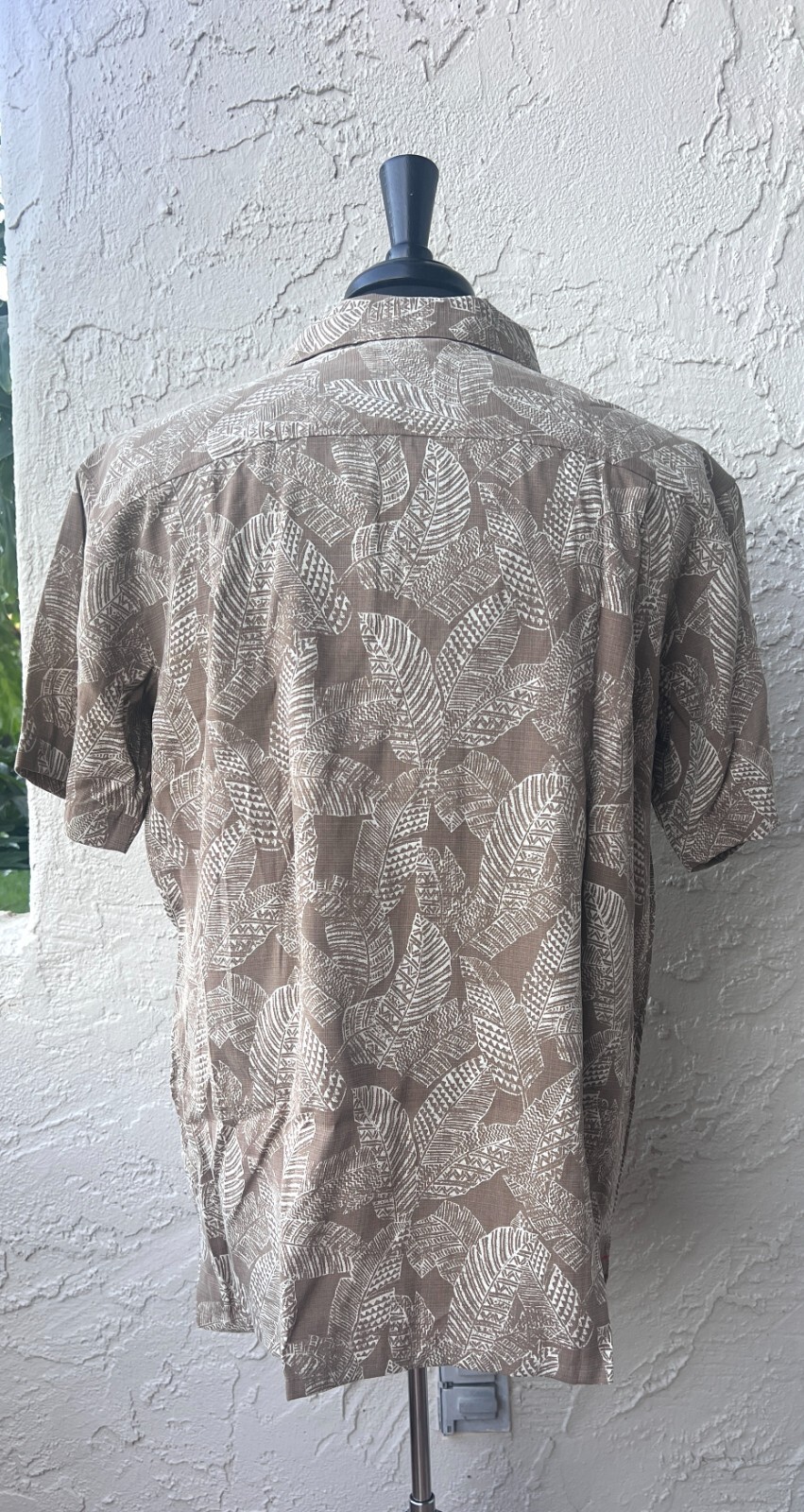 Columbia Men's Lakeside Trail SS Shirt Delta Rad Palms Print Size Large NWT thumbnail 2