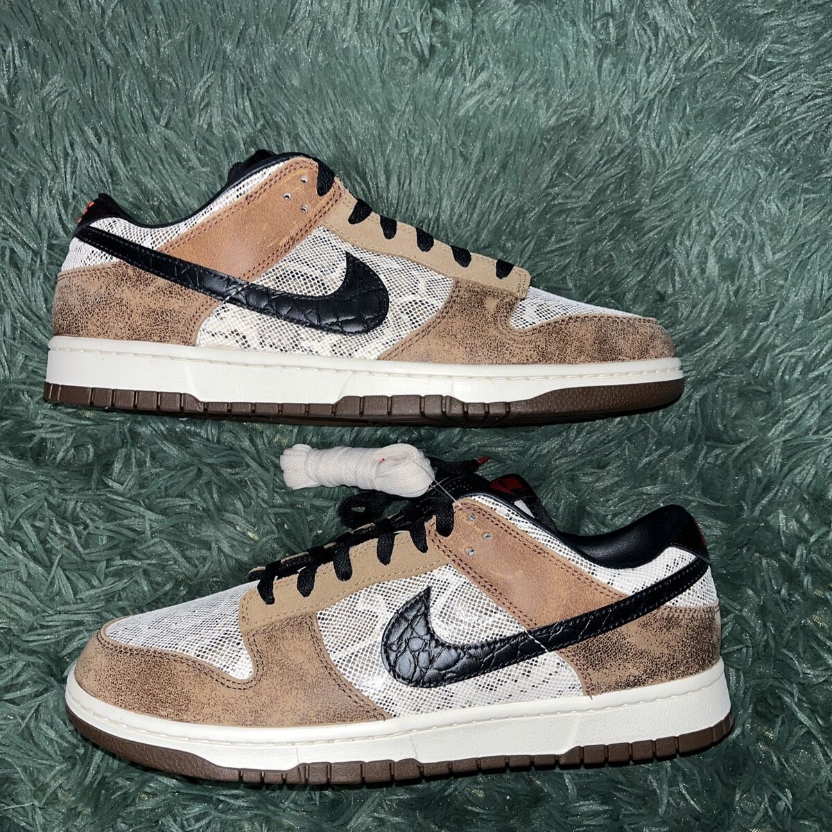 Size 9.5 - Nike Dunk Low Natural/Black/Ale Brown/Pecan/Dark...