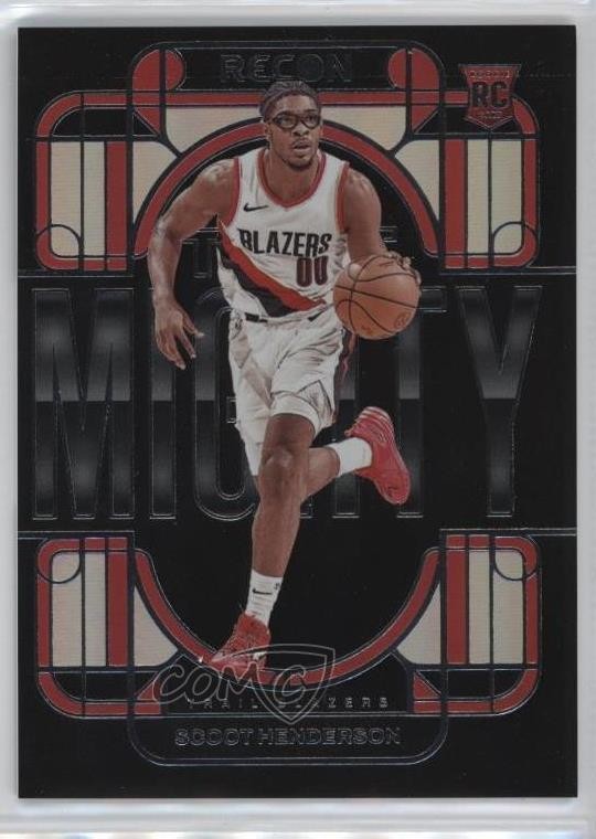 2023-24 Panini Recon The Mighty Scoot Henderson #10 Rookie RC 0d6g