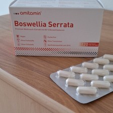 Amitamin Boswellia Serrata, vegan, 120 Kapseln
