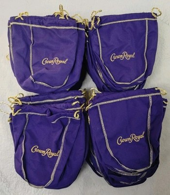 Crown Royal 100 Bags Purple 750ml