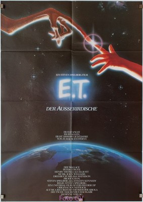Kino-Plakat E.T. - Der Ausserirdische/E.T. the Extra-Terrestrial 1982 Spielberg
