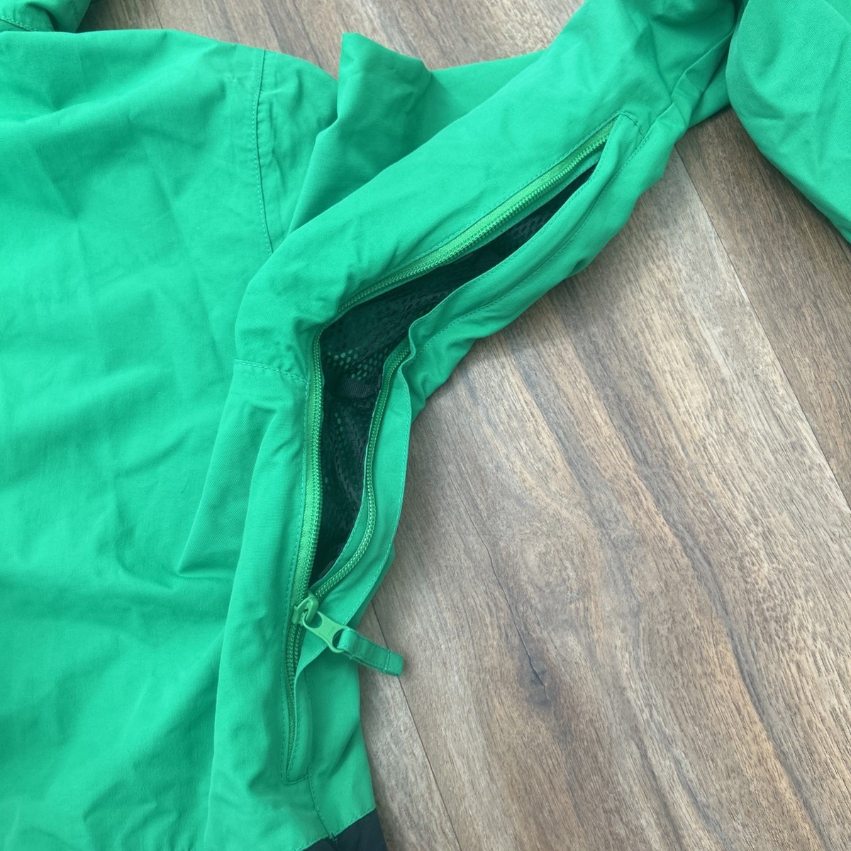 Burton Dryride Snowboarding Skiing Hooded Jacket Men's Green Sz S