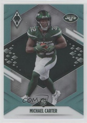 2021 Panini Phoenix Rookie Teal 53/150 Michael Carter #129 Rookie RC 0q84