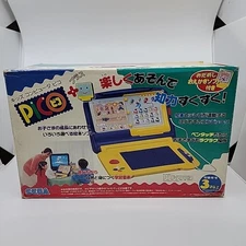 Sega Pico Learning System Video Game Console Vintage Japanese In Box US SELLER