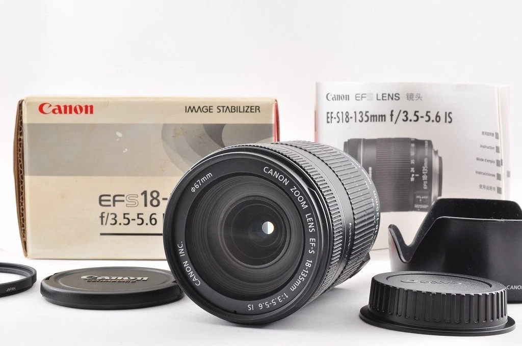Canon EF-S 18-135mm Camera Lenses for sale | eBay