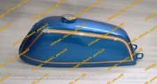 Suzuki A50P (AP50) AC50 K50 A100 Blue Painted Fuel Petrol Tank 1975-1977