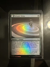 Seismic Sense FOIL MTG Magic the Gathering U Avatar: The Last Airbender 195 NM