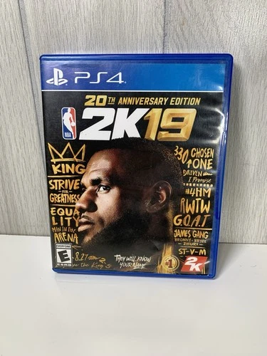 NBA 2K19 - 20th Anniversary Edition (Sony PlayStation 4, PS4)